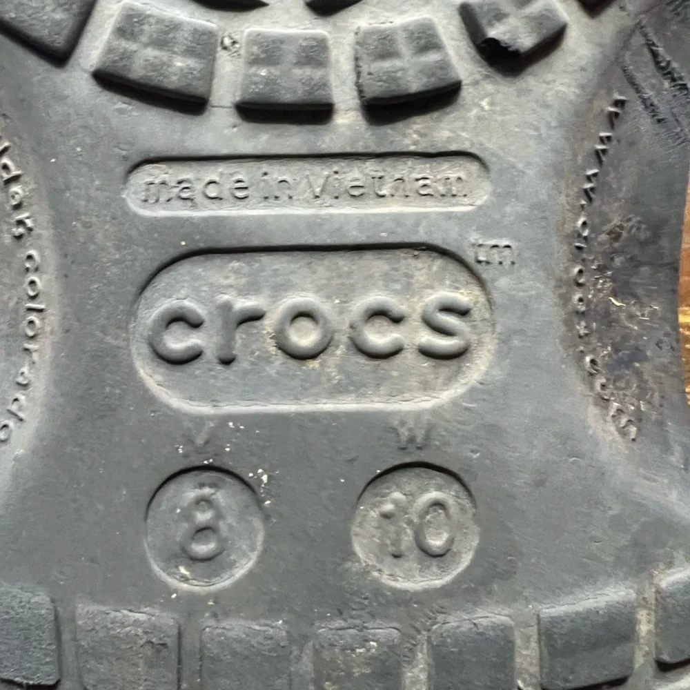 CROCS Kids' Dark Blue Slip-On Sandals